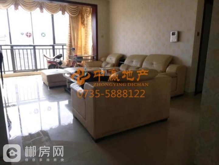 郴州梨树山板块福旺雅苑婚房三房装修、拎包入