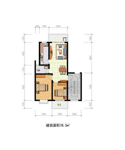 北门新苑户型图
