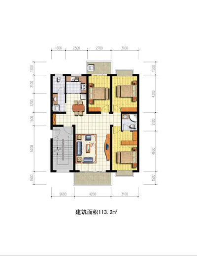 北门新苑户型图