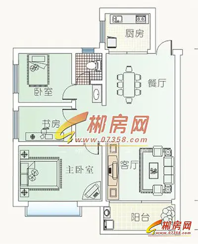 祥龙郡1栋一单元
