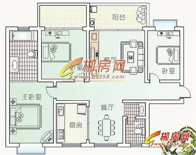 祥龙郡1栋一单元