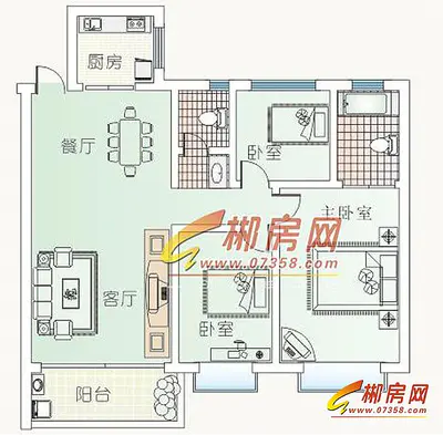 祥龙郡1栋一单元