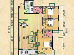 青年大道 望江苑大三房 舒適小高層 中間樓層9樓