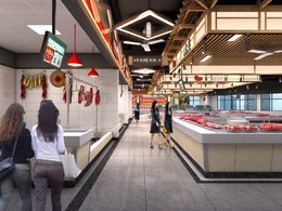 智慧農貿攤位出售