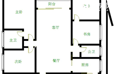 龙泉·顺兴花园顺兴三室两厅两卫