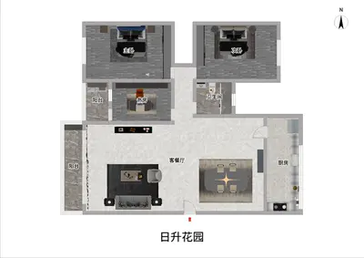 日升花园日升花园户型图