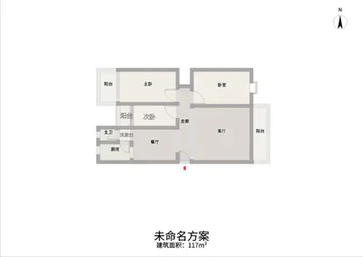 府前华厦府前华夏三房栋列图
