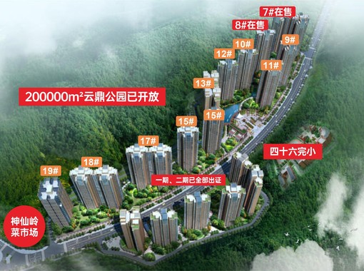 【网上售楼处】郴州云鼎天阙楼盘图