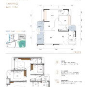 北湖·学府江湾2栋B2户型