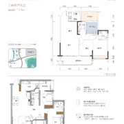 北湖·学府江湾2栋B4户型