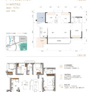 北湖·学府江湾1栋A1户型